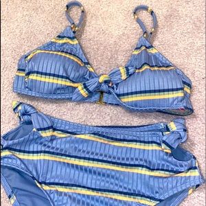 Target Striped Bikini Set